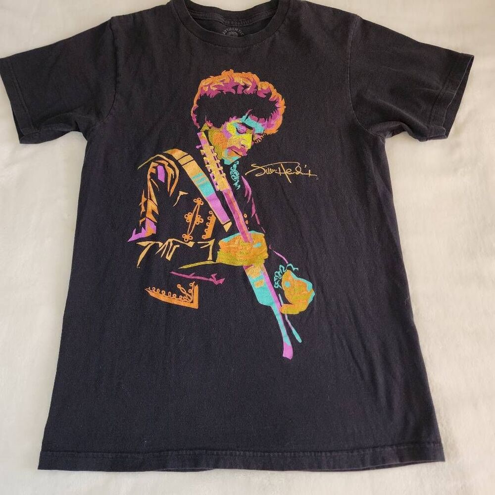 Authentic Hendrix Jimi Hendrix Graphic Tshirt Size Small